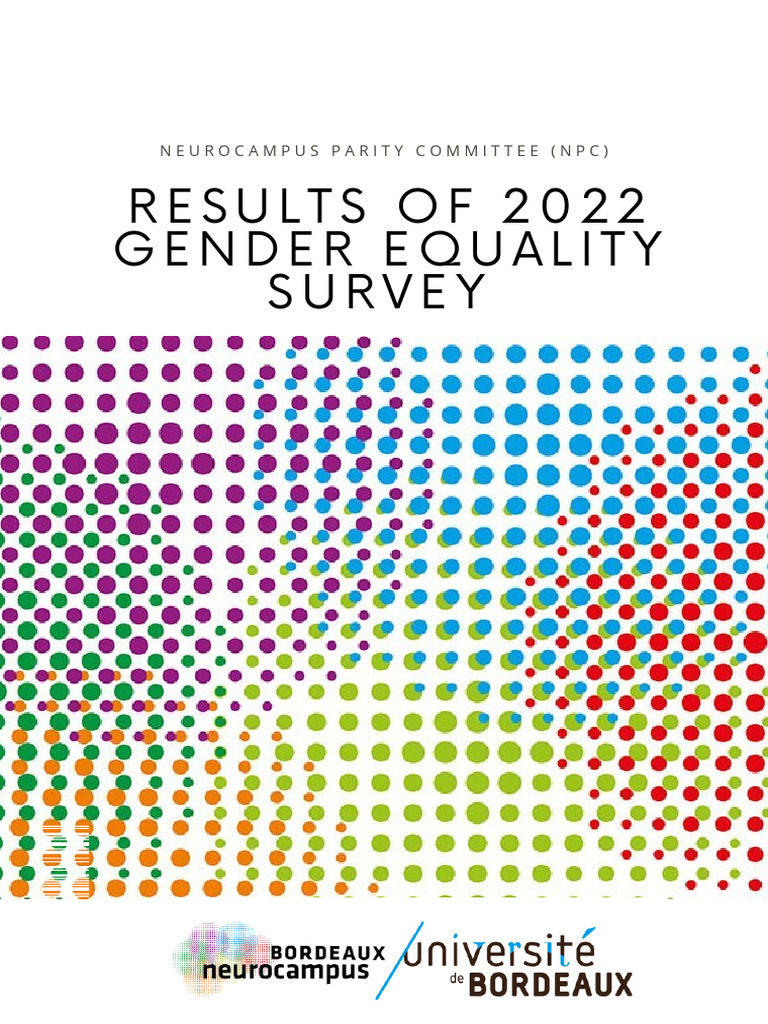 2022 Gender Equality Survey Results | PDF | Discrimination | Woman