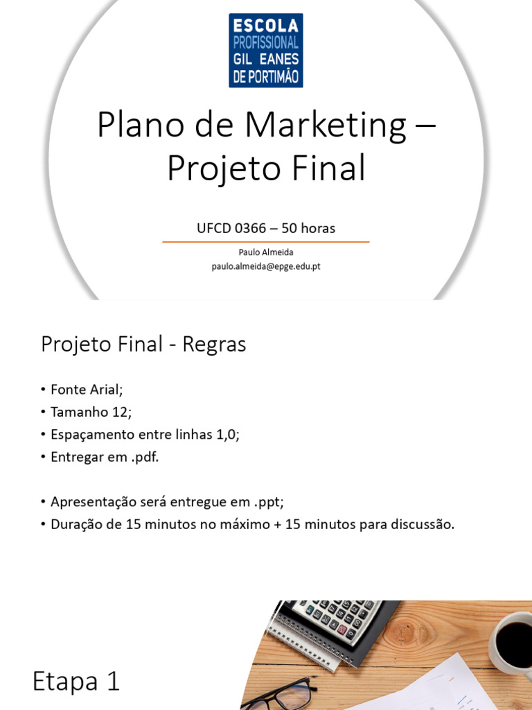 Plano de Marketing UFCD 0366 | PDF | Marketing | Despesa