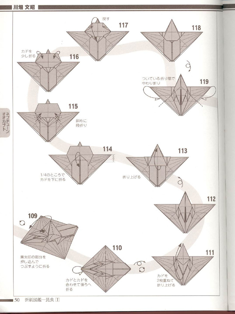 Origami Insect 1 Part 2 | PDF