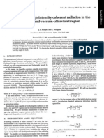 Generation of High-Intensity Coherent Radiation in The Soft-X-Ray and Vacuum-Ultraviolet Region