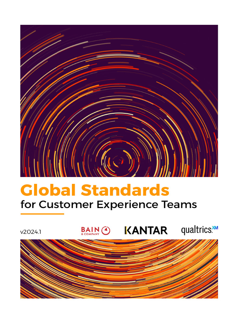 CX Council Standards (Short) | PDF | Business