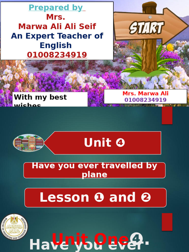 Unit 4 Prep 3 Egypt Efl | PDF | Syntax | Grammar