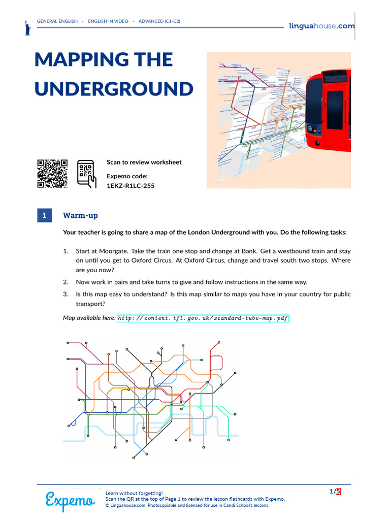 Mapping the London Underground | PDF | Stress (Linguistics) | Linguistics