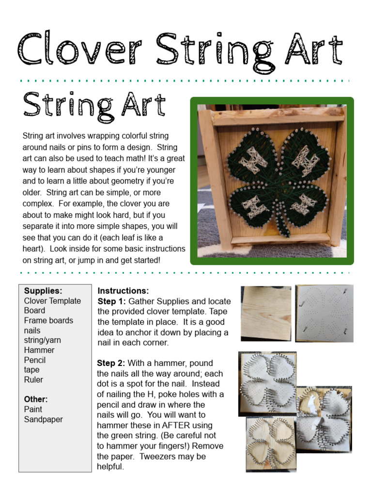 String Art Fun | PDF | Shape | Geometry