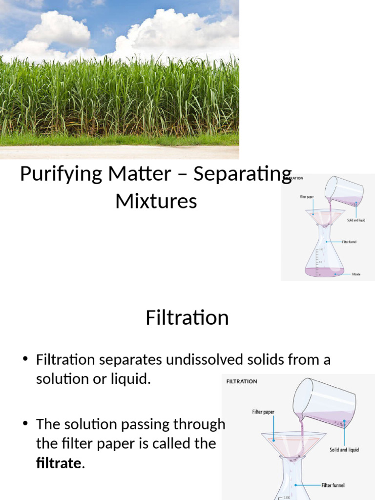 Methods of Separating Mixtures | PDF | Chromatography | Distillation