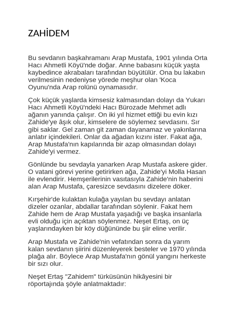 ZAHİDEM | PDF