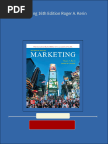 Marketing 16th Edition Roger A. Kerin All Chapter Instant Download
