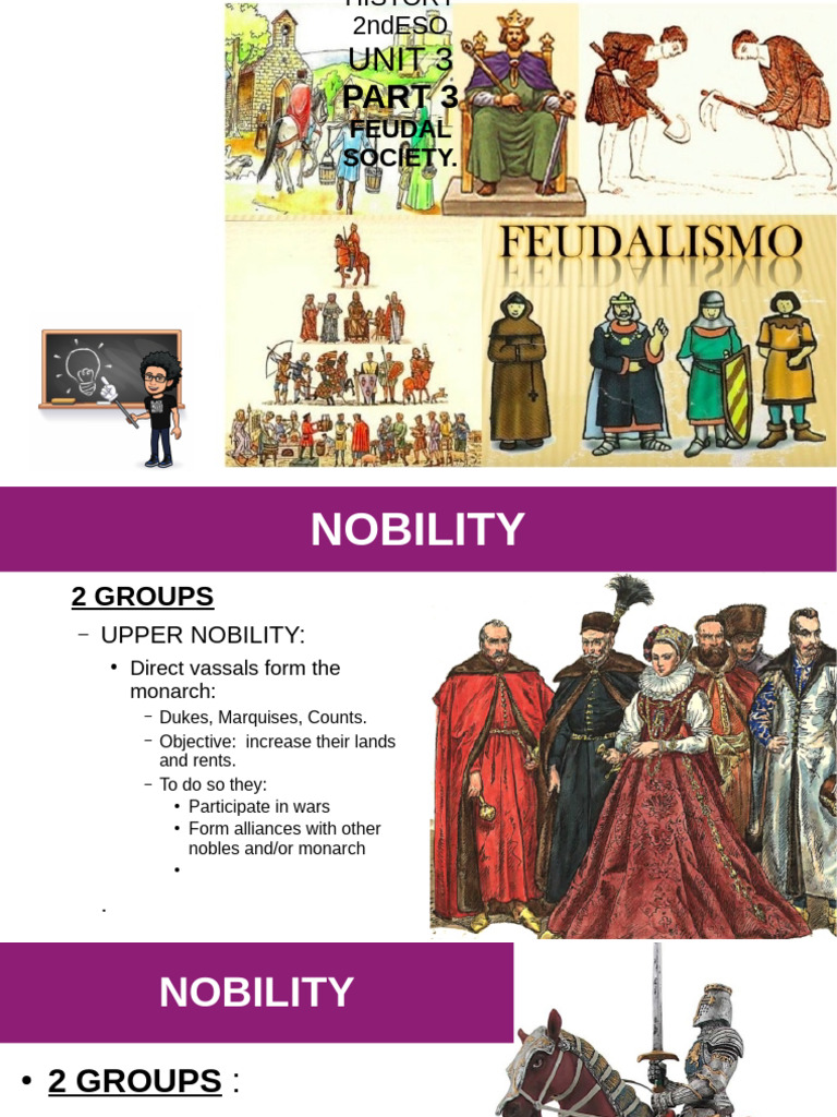 Unidad 3 Parte 3 - Feudal Society | PDF | Serfdom | Abbot