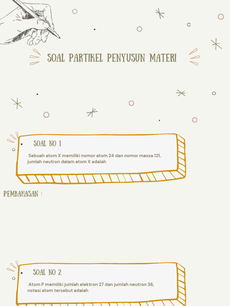 Soal Atom Kode 5 | PDF