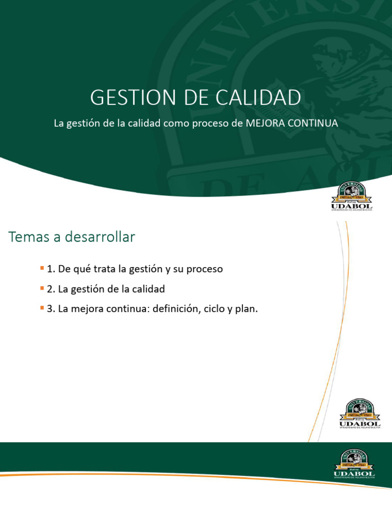 ADM-805 - T2-01.1 La Gestión y La Mejora Continua | PDF | Gestión de la ...