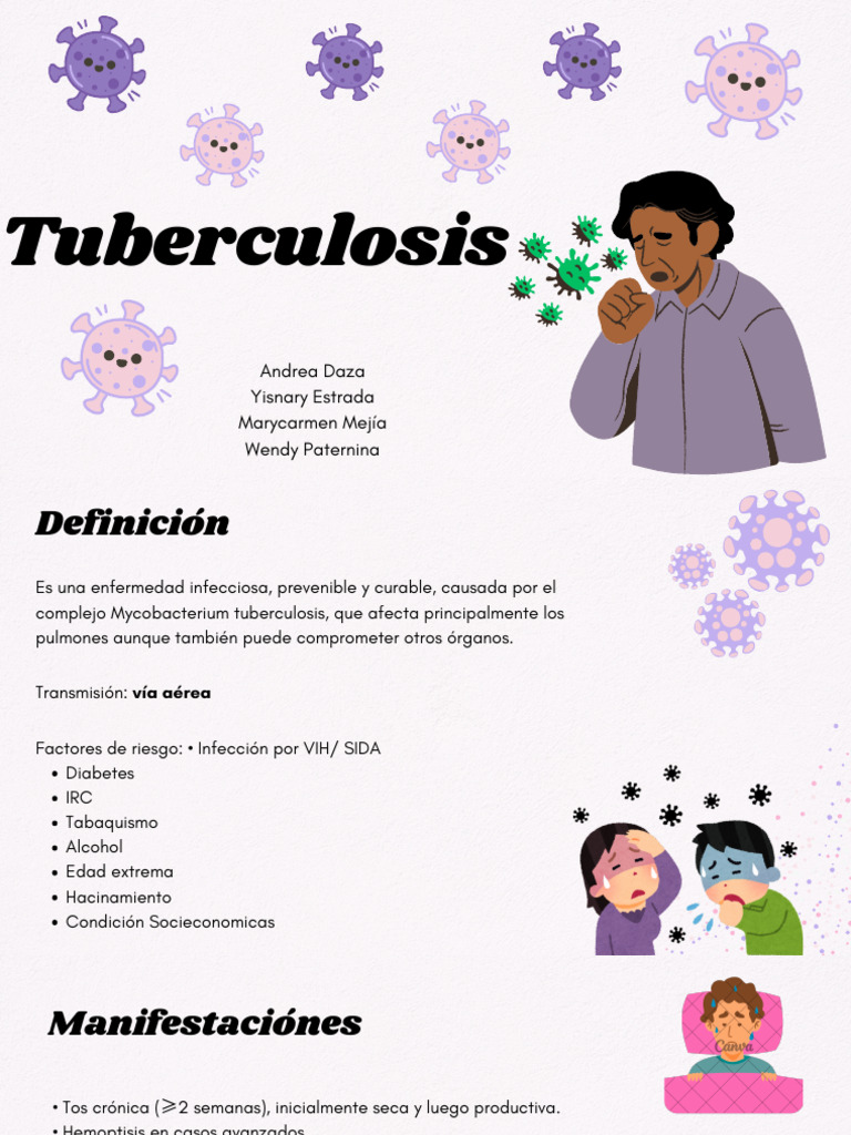Guía Completa sobre Tuberculosis: Síntomas y Tratamiento | PDF ...