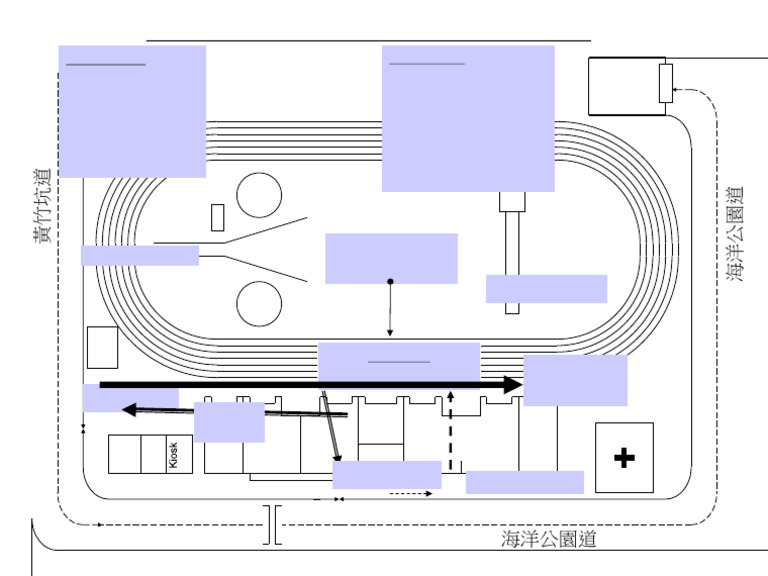Sports Field Layout and Stations Map | PDF | Sport Of Athletics | Track ...