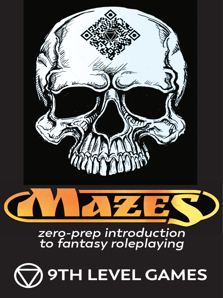 Intro to MAZES Fantasy RPG | PDF | Ghosts | Role Playing Games