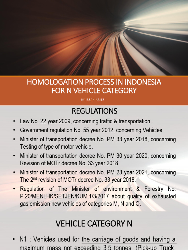 N1 Vehicle Category Homologation Guide | PDF | Truck | Car