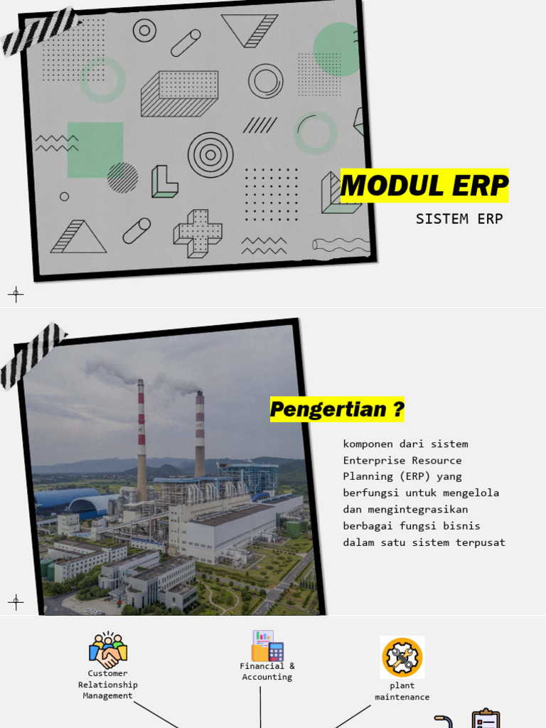 Modul ERP | PDF