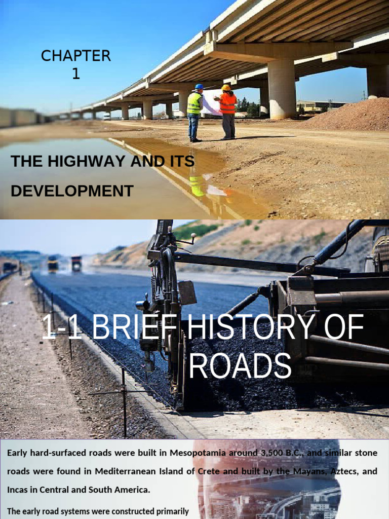 History and Development of Highways | PDF | Road | Surveying