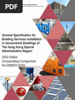 General Specification for Building Services 2022 | PDF | Nondestructive ...