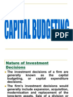 Capital Budegiting