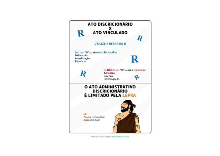 Ato Discricionario X Ato Vinculado Pdf