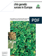 'Arachis' Genetic Resources in Europe