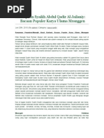 Download Sejarah Manaqiban Syaikh Abdul Qadir Al Jailaniy by uzairrizki SN79691878 doc pdf