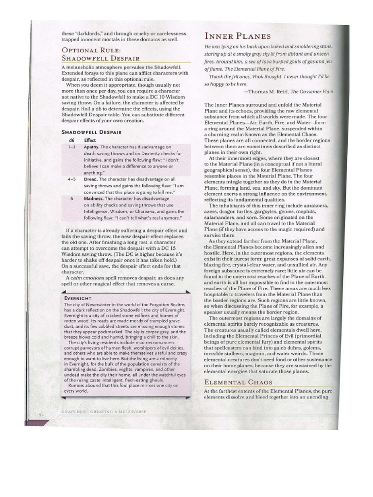 DND Dungeon Master Manual 5e | PDF