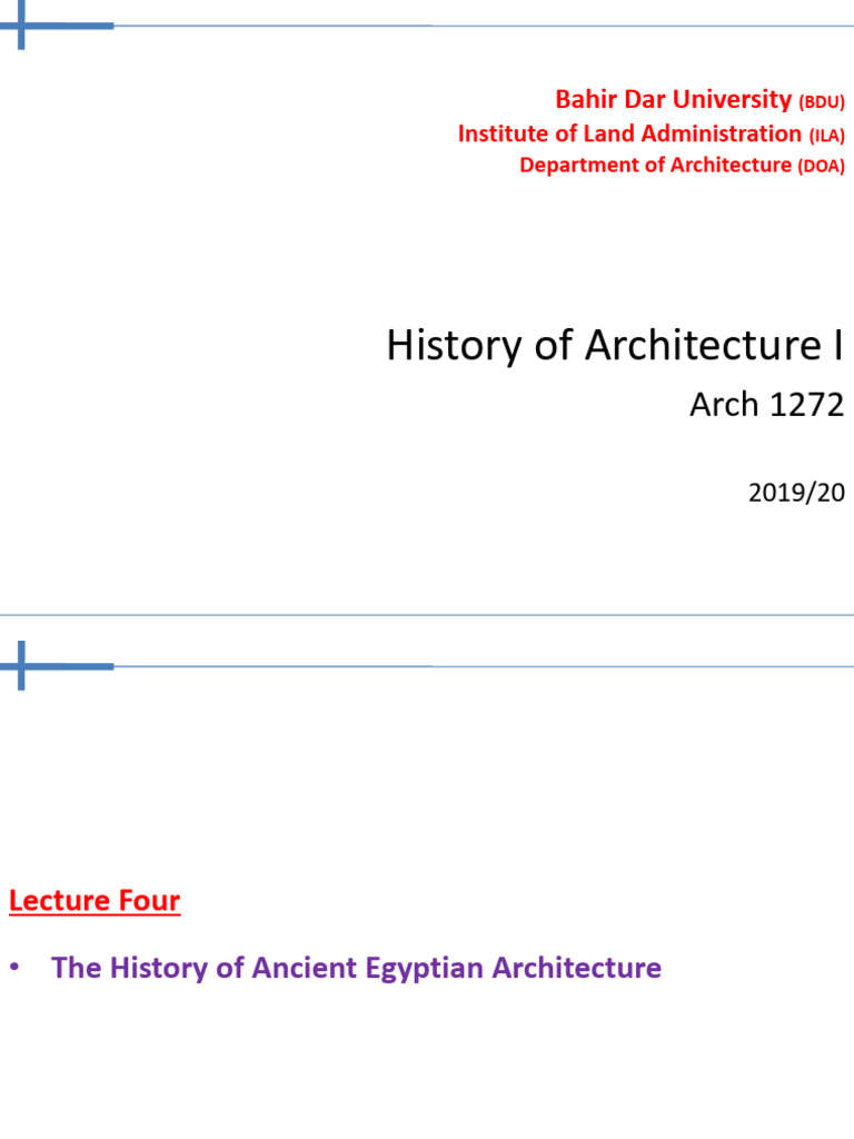 Ancient Egyptian Architecture Overview | PDF | Egyptian Pyramids ...