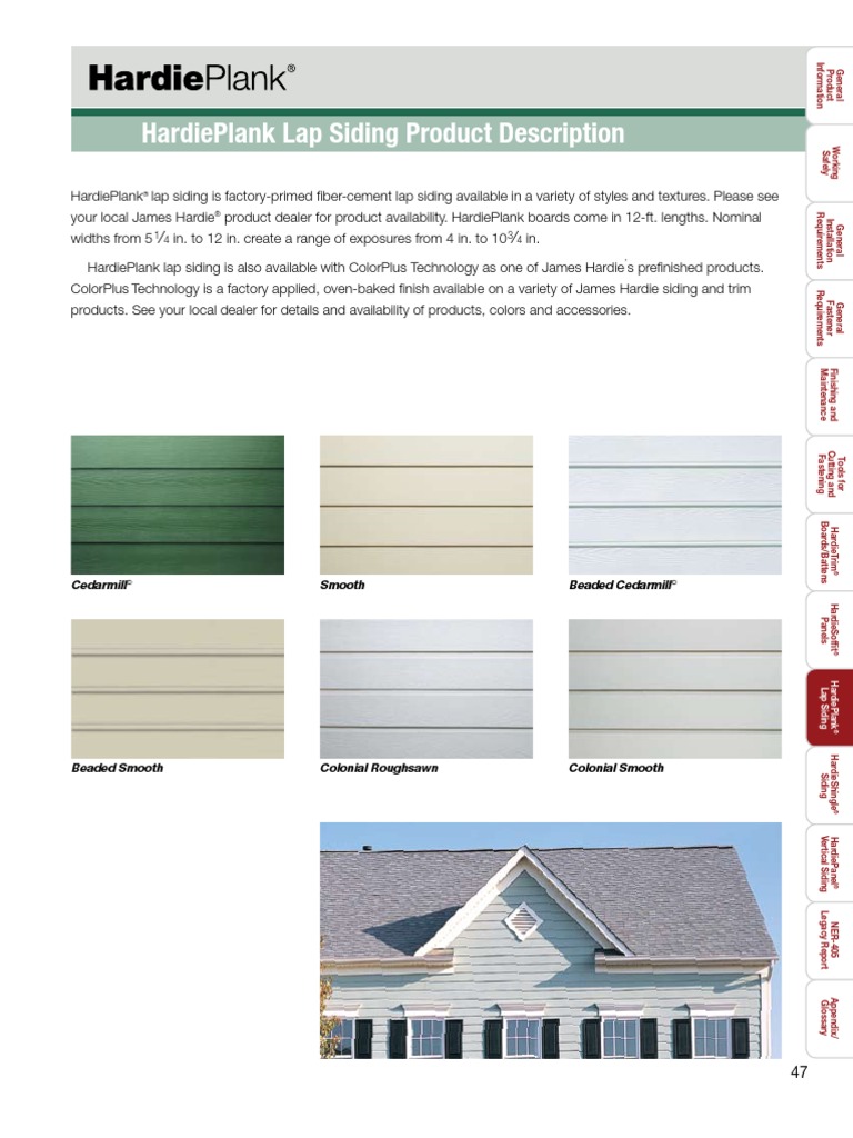 Hardieplank[1] Installation Guide Framing (Construction) Building