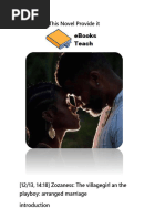 The Village Girl An The Playboy Arranged Marigde | PDF