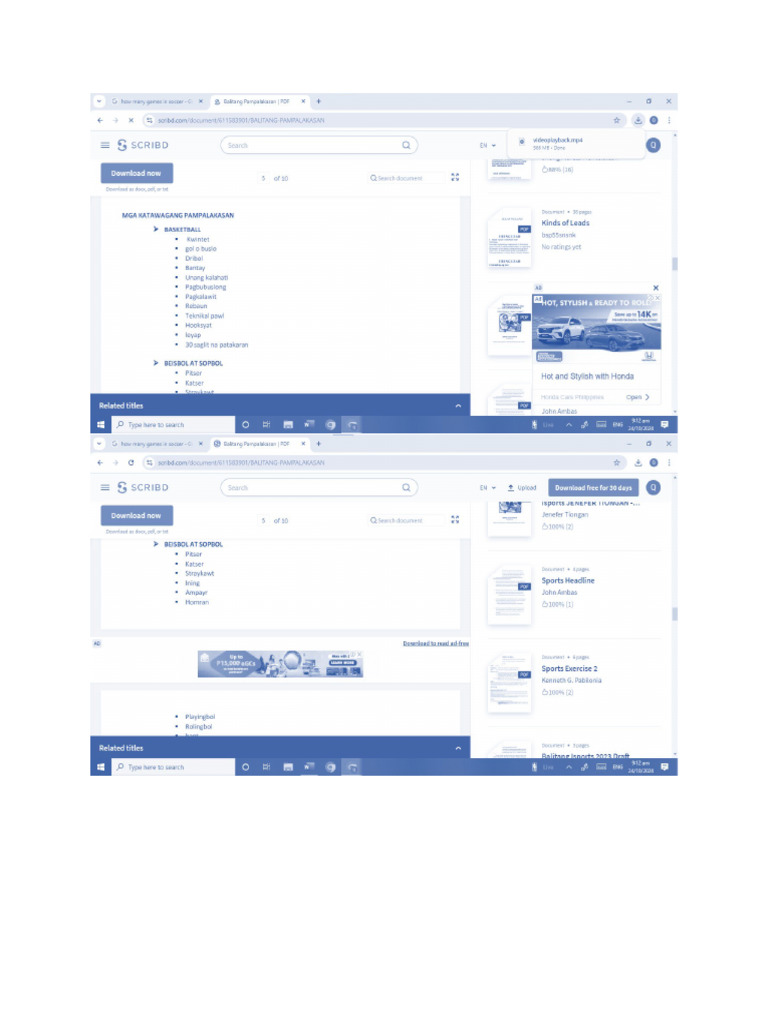 Isports | PDF