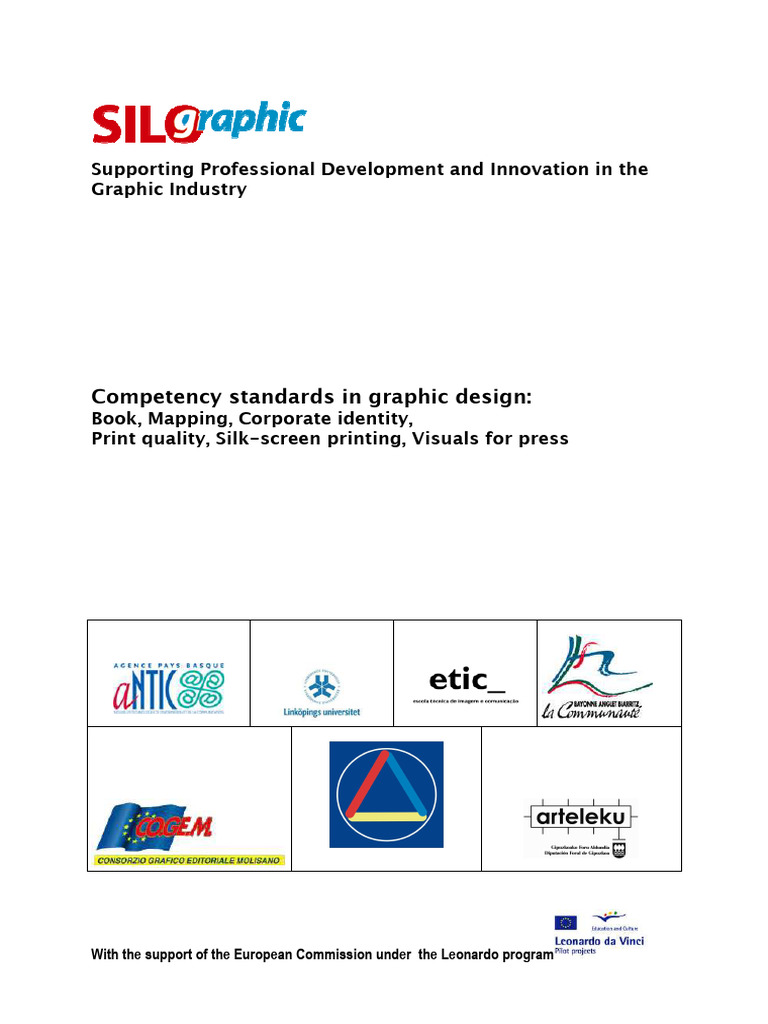 Competency Standards in Graphic Design | PDF | Page Layout | Typography