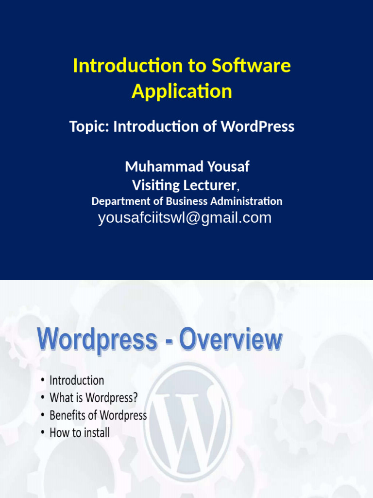 WordPress Basics for Beginners | PDF