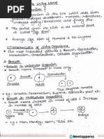 Handwritten Notes Biological Classification | PDF