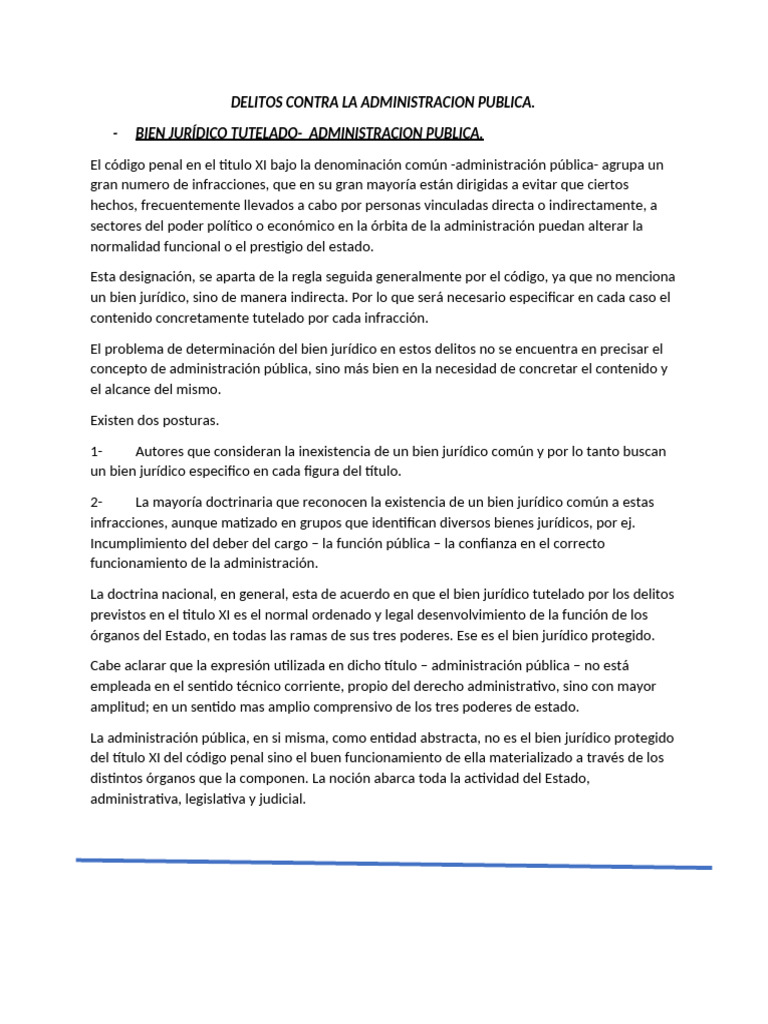 Delitos Contra La Administracion Publica | PDF | Administración Pública ...
