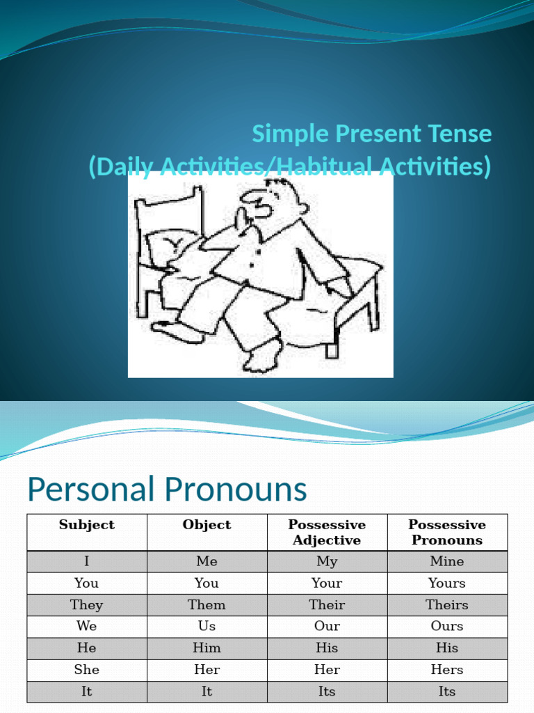Simple Present Tense | PDF | Languages | Foreign Language Studies