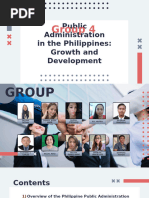 Philippine Public Administration Overview | PDF | Governance | Bureaucracy