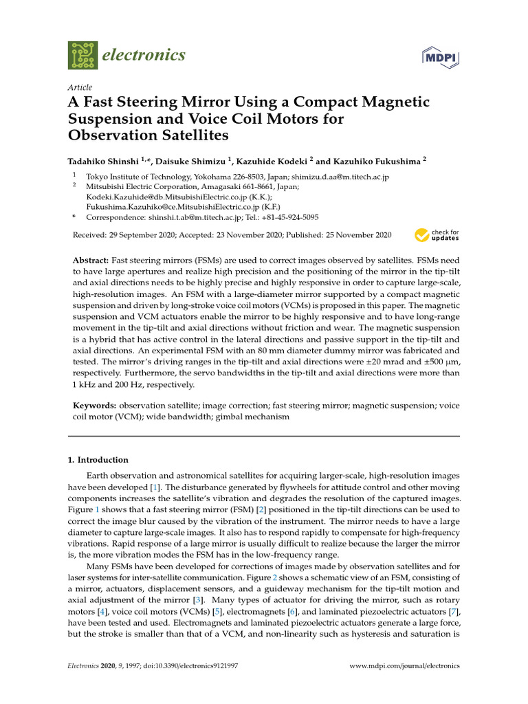 Electronics 09 01997 | PDF | Electric Motor | Inductor