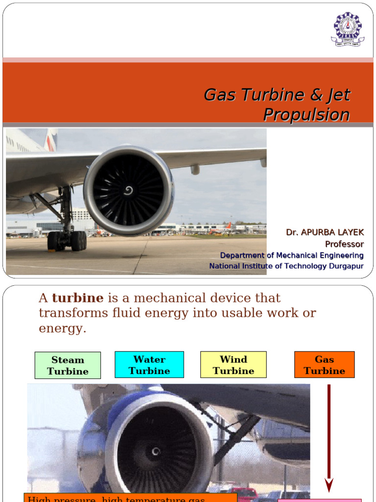 Gas Turbine Jet Propulsion | PDF | Jet Engine | Engines