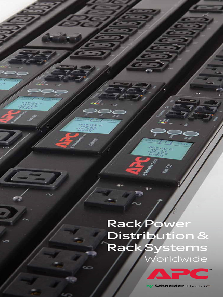 APC Rack Power Distribution Solutions | PDF | Manufactured Goods ...