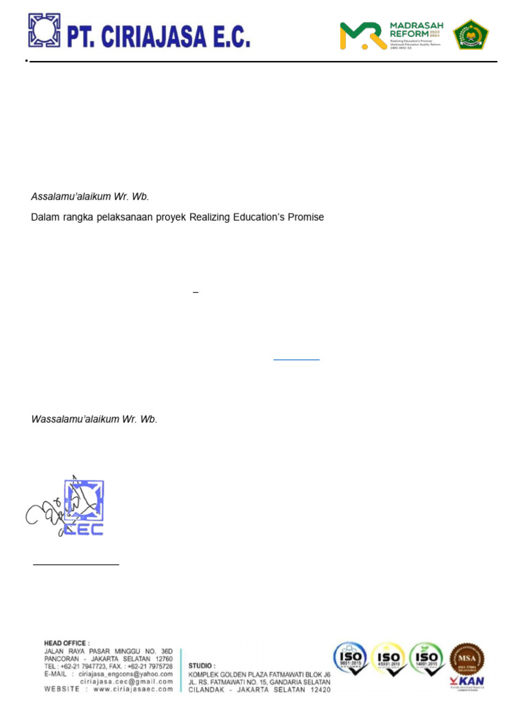 Bimtek eRKAM dan BKBA Region 4 | PDF
