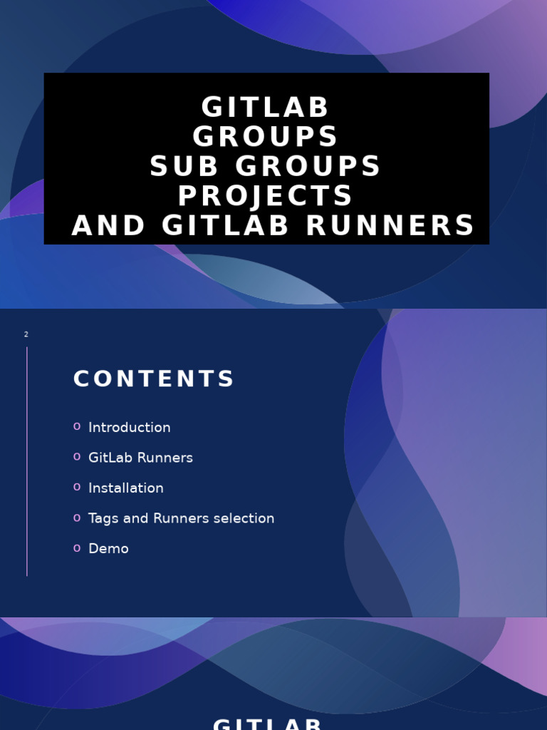 Session2 - GitLab and GitLab Runners | PDF | Software | Computer ...