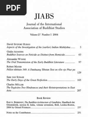 Jiabs 27 1 Pdf Mahayana Vajrayana