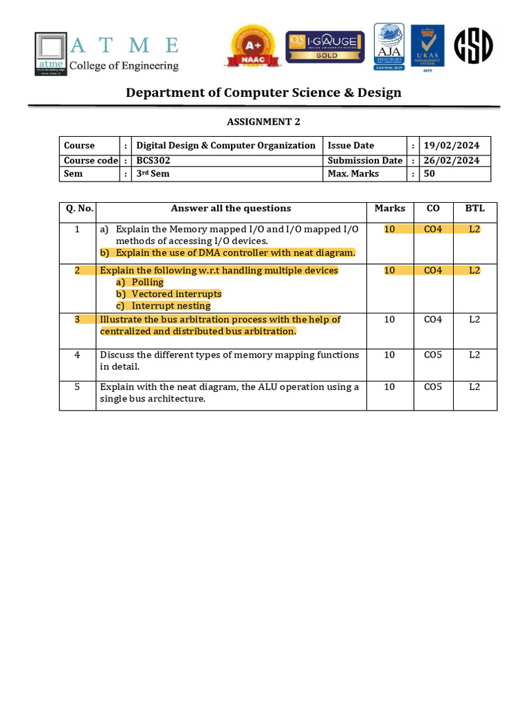 DD&COAssignment 2 | PDF