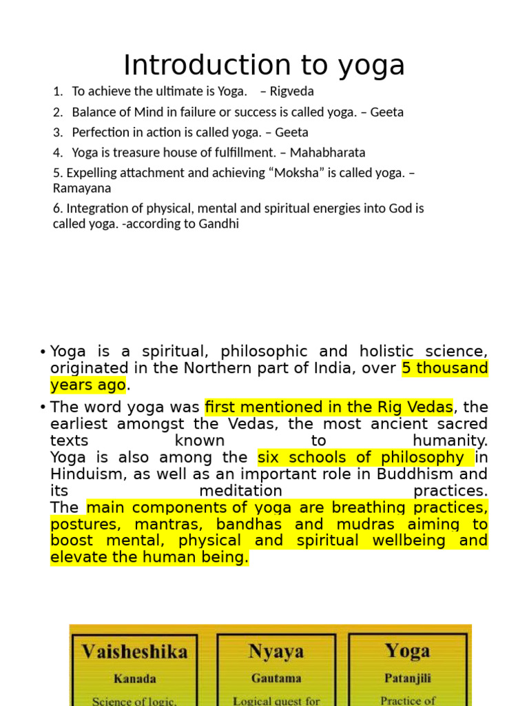Yoga Origins in Vedic Texts | PDF | Yoga | Vedas