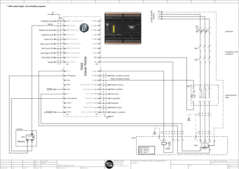 TS005 Indexer Module Connection Guide | PDF | Electrical Engineering ...