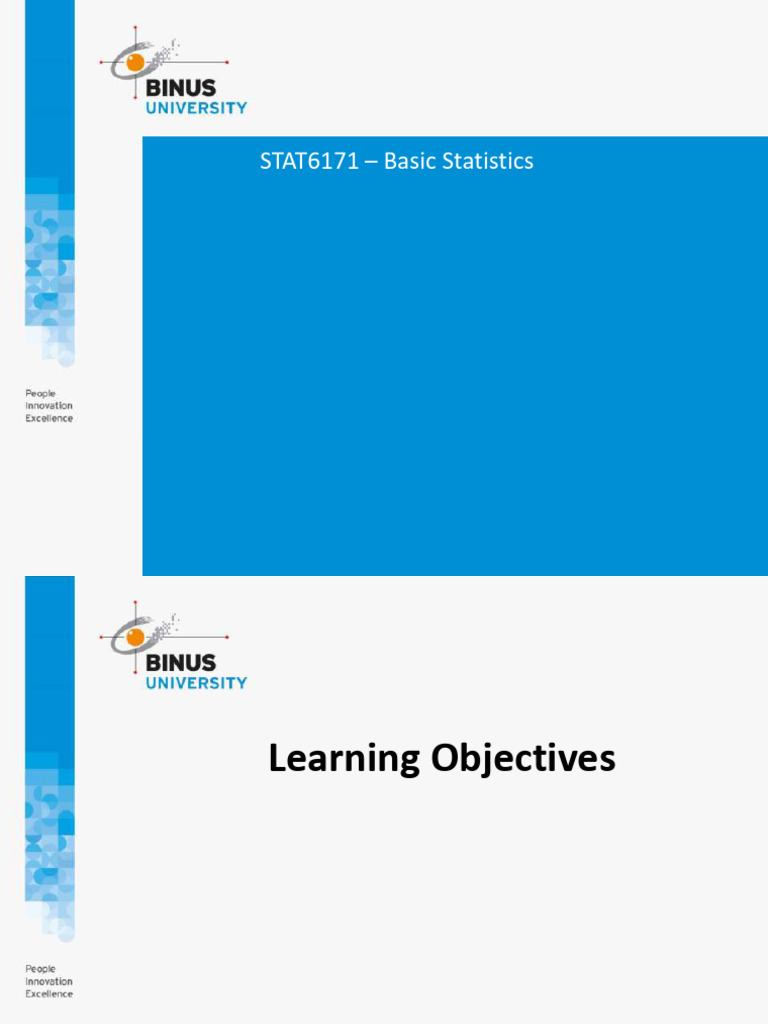 Basic Statistics (5) Discrete Probability Distributions | PDF ...
