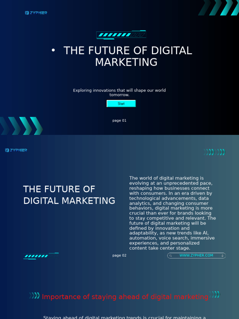 Future Trends in Digital Marketing | PDF | Digital Marketing ...