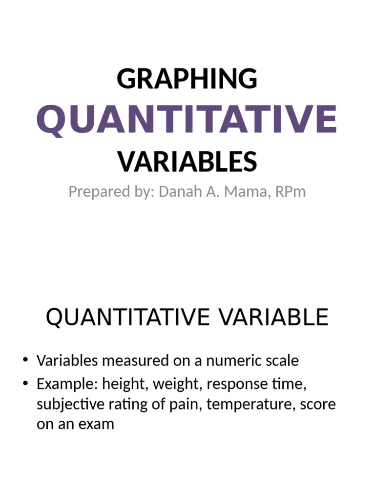3 - Graphing Quantitatve Variables | PDF | Histogram | Mode (Statistics)