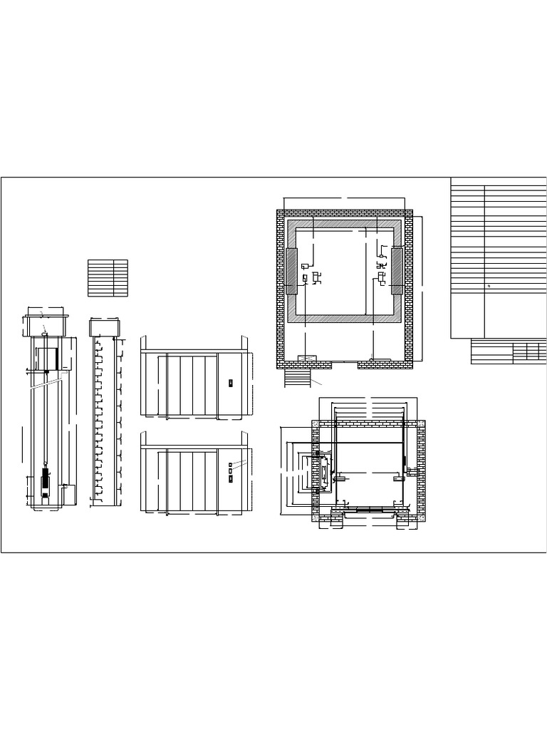 1500 Kg Goods Elevator Specs | PDF | Elevator | Transport