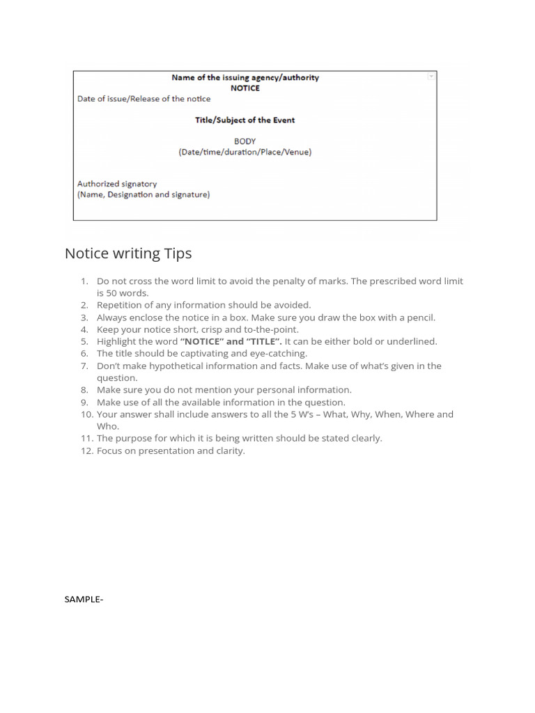 NOTICE | PDF